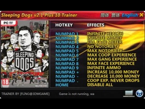 sleeping dogs definitive edition trainer